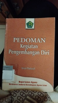 Image of Pedoman kegiatan pengambangan diri